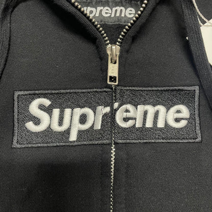 Supreme MM6 Maison Margiela Box Logo Zip Up Hooded Sweatshirt