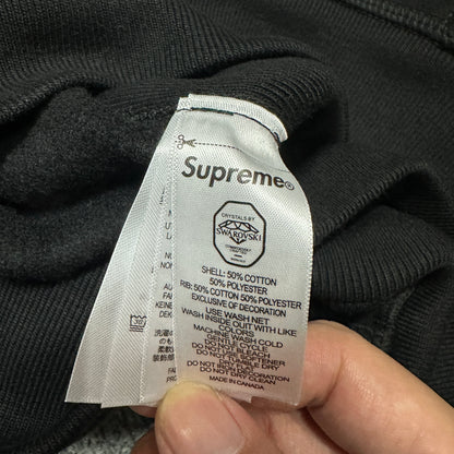 Supreme Swarovski Motion Logo Hooded Sweatshirt