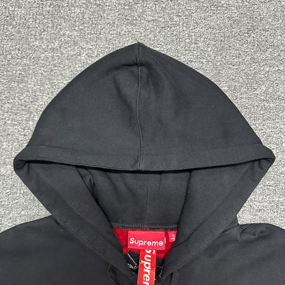 Supreme Old English Raglan Zip Up Hooded Sweatshirt