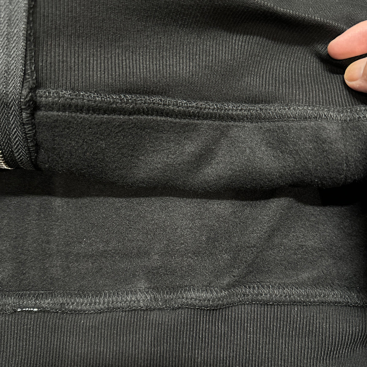 Supreme Cut Out Zip Up Hooded Sweatshirt