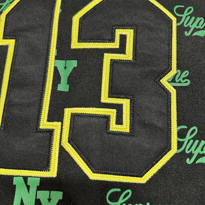 Supreme x Mitchell & Ness Monogram Basketball Jersey in Black
