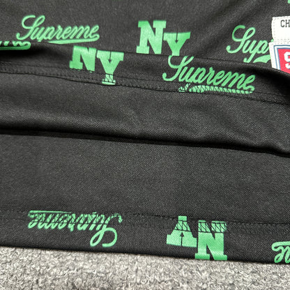 Supreme x Mitchell & Ness Monogram Basketball Jersey in Black