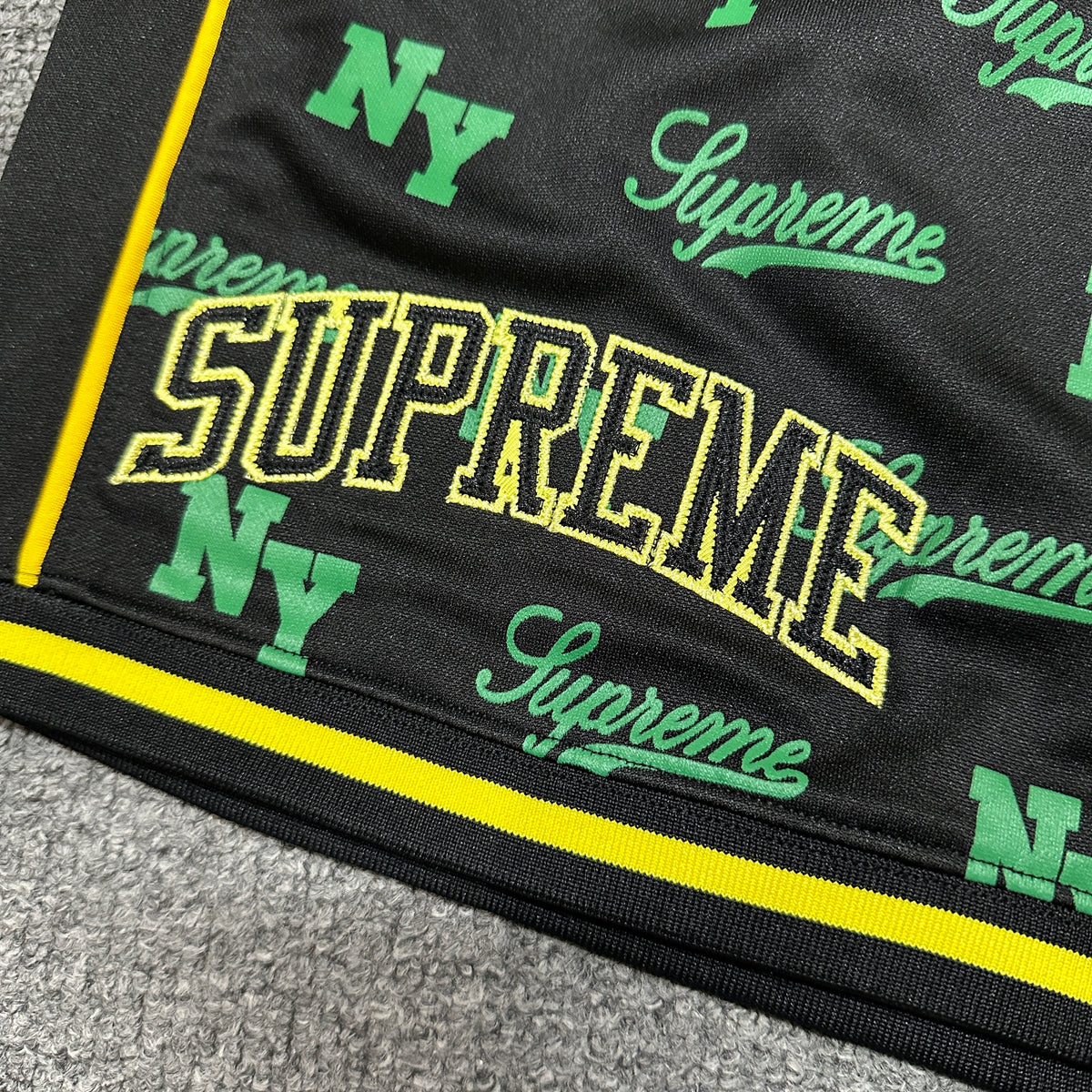 Supreme x Mitchell & Ness Monogram Basketball Shorts