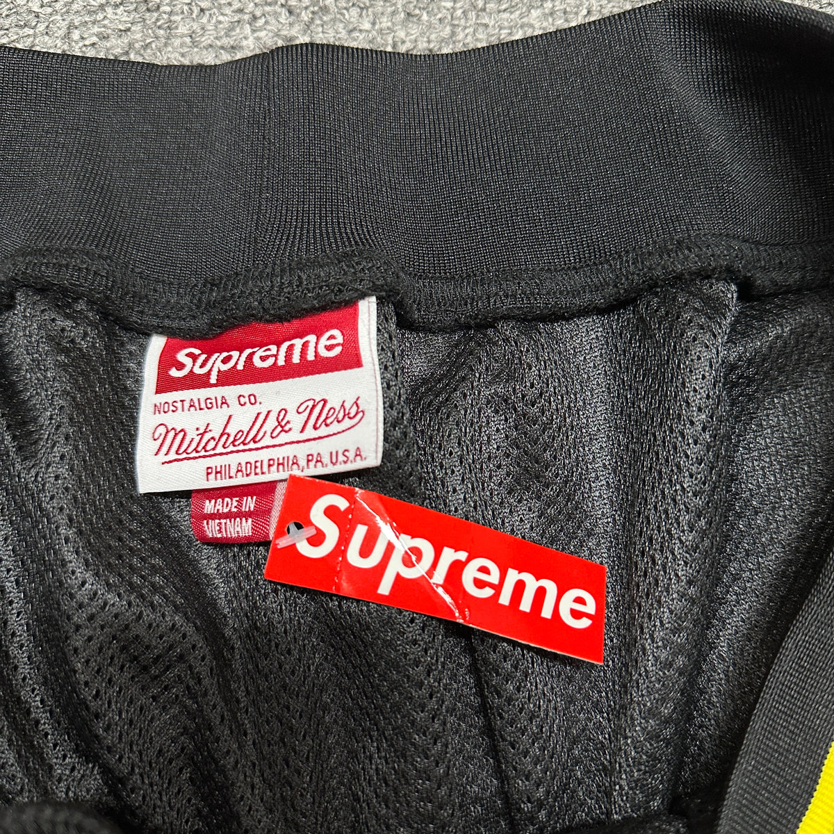 Supreme x Mitchell & Ness Monogram Basketball Shorts