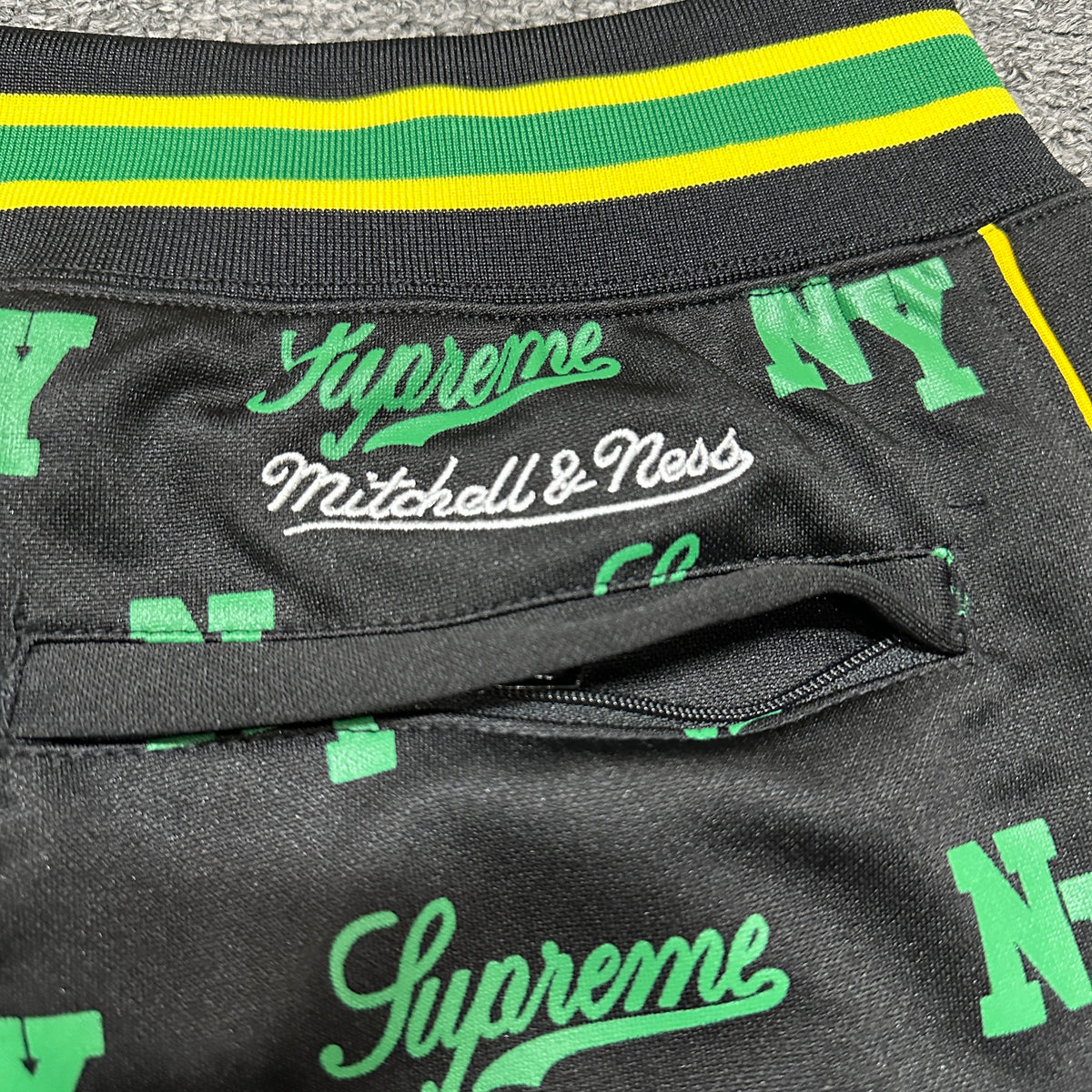 Supreme x Mitchell & Ness Monogram Basketball Shorts