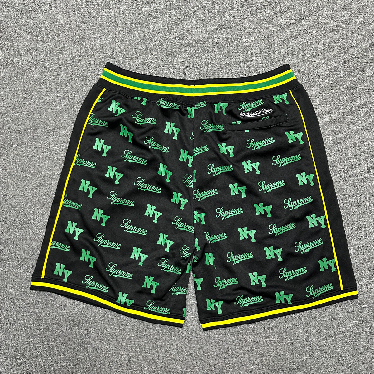 Supreme x Mitchell & Ness Monogram Basketball Shorts