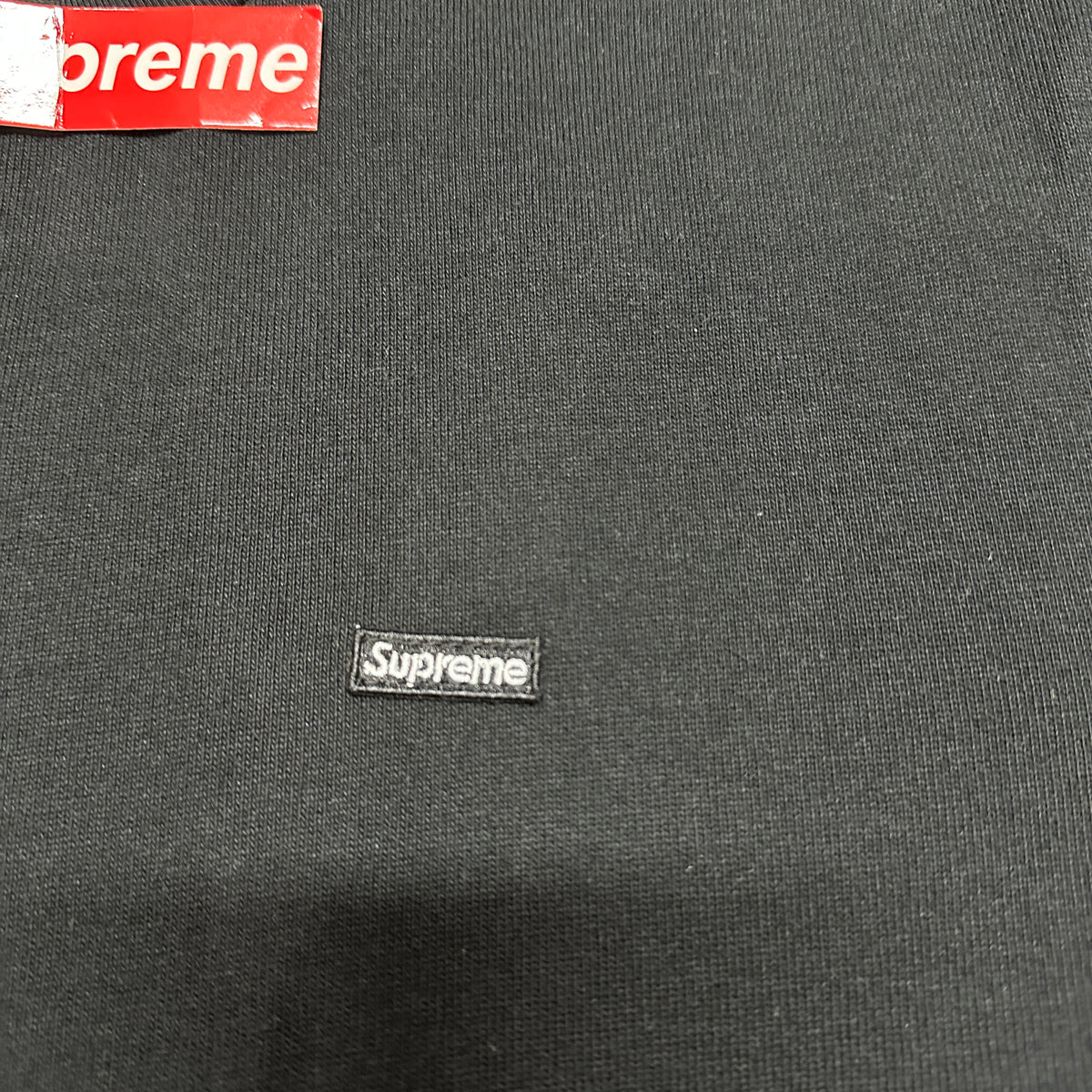 Supreme Cut Out Zip Up Hooded Sweatshirt