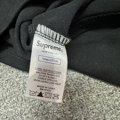Supreme Cut Out Zip Up Hooded Sweatshirt