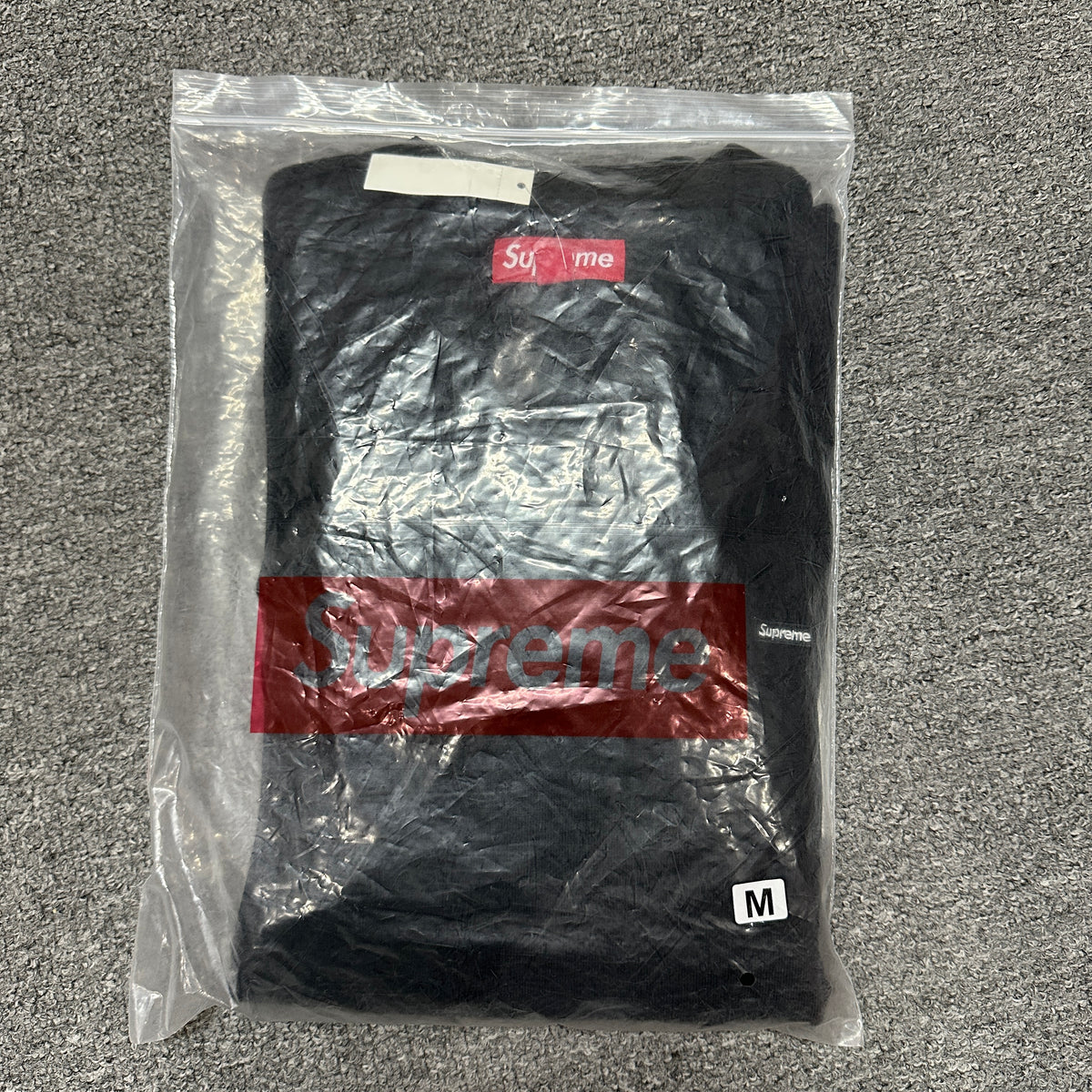 Supreme Cut Out Zip Up Hooded Sweatshirt