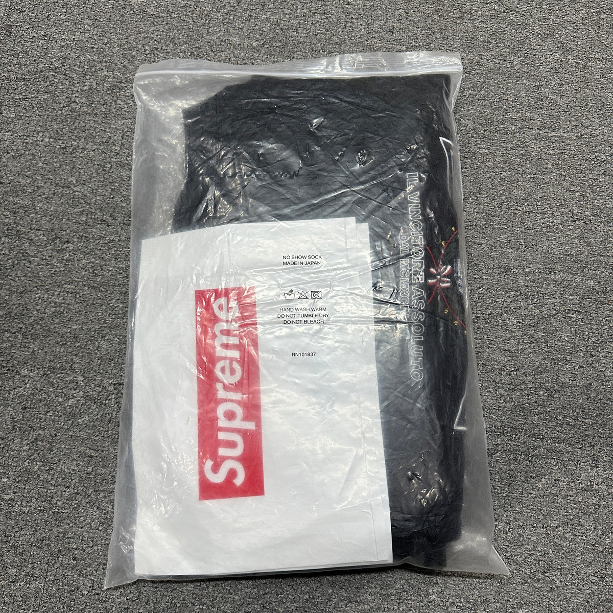 Supreme Crest Applique Half Zip Pullover