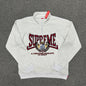 Supreme Crest Applique Half Zip Pullover