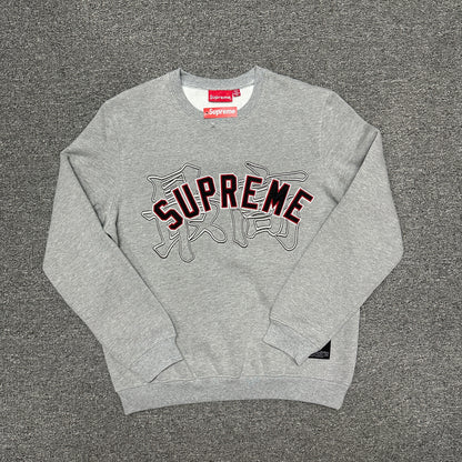 Supreme Kanji Logo Crewneck