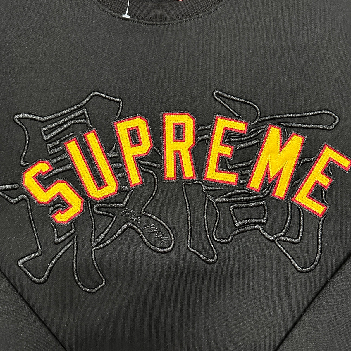 Supreme Kanji Logo Crewneck