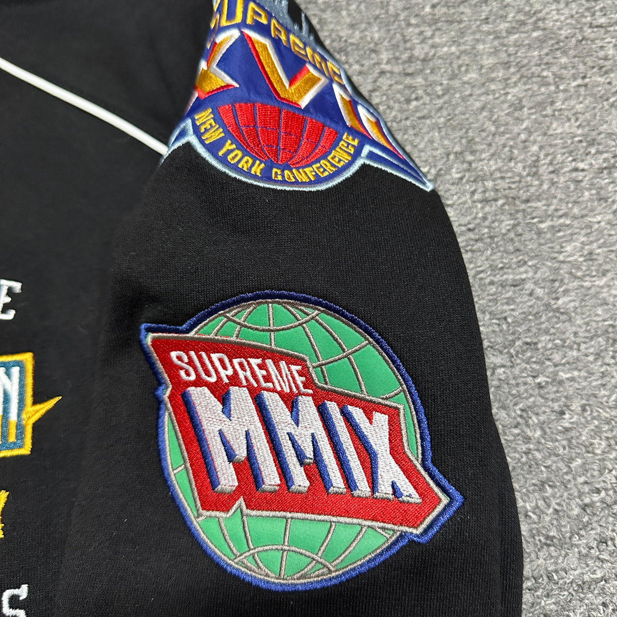 Supreme Playoffs Zip Up Hooded Sweatshirt