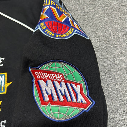 Supreme Playoffs Zip Up Hooded Sweatshirt