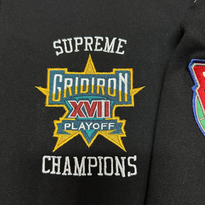 Supreme Playoffs Zip Up Hooded Sweatshirt