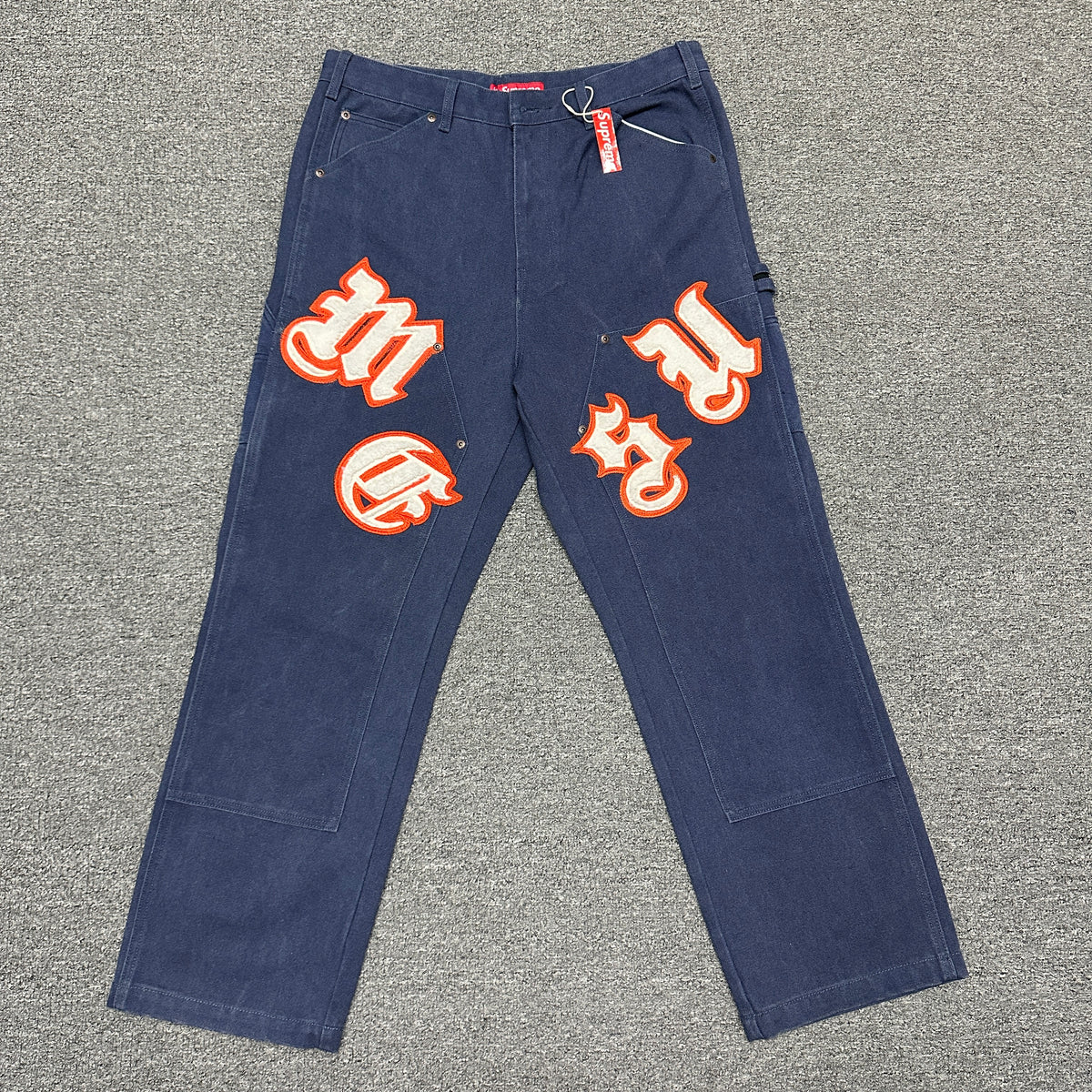Supreme Old English Canvas Double Knee Painter Pant