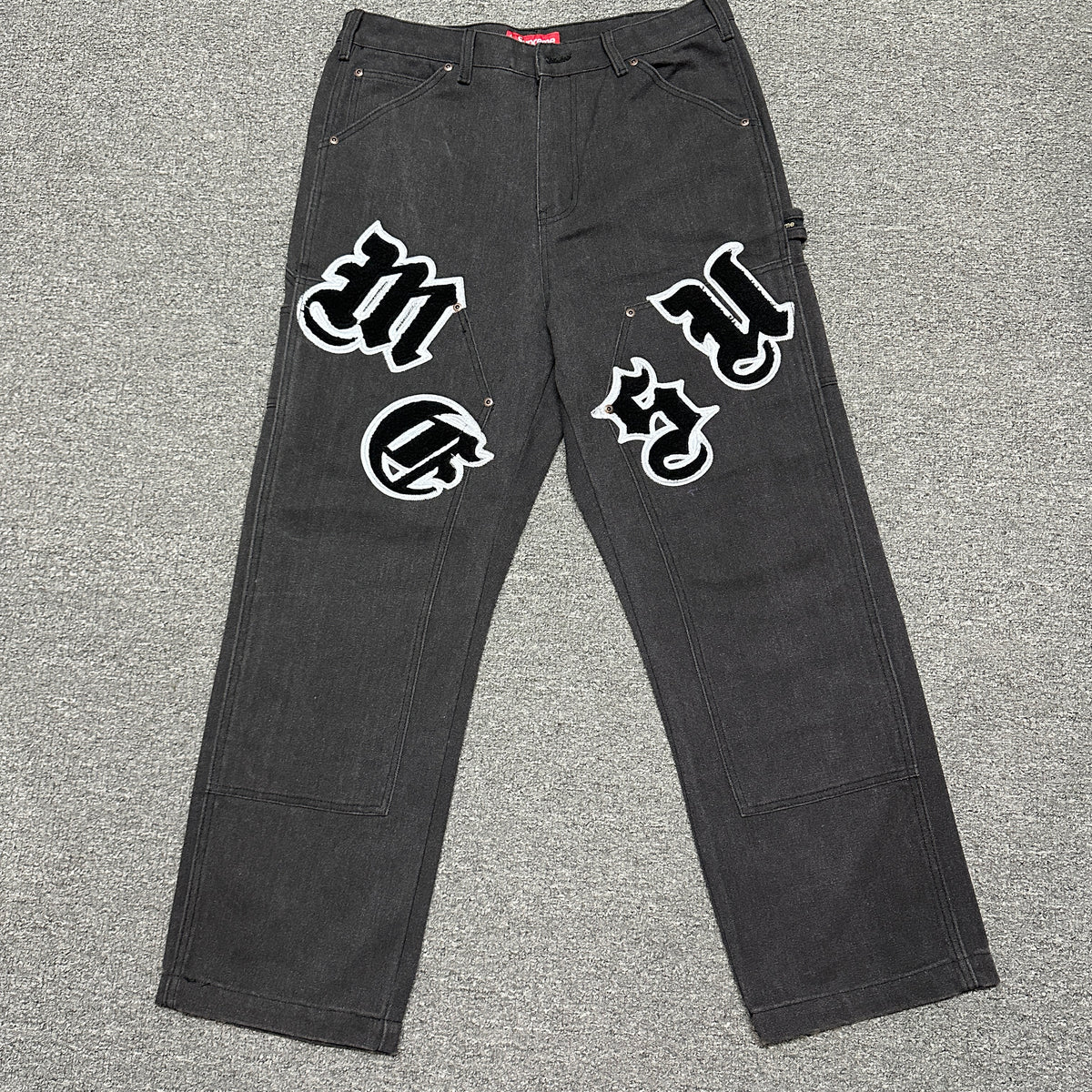 Supreme Old English Canvas Double Knee Painter Pant