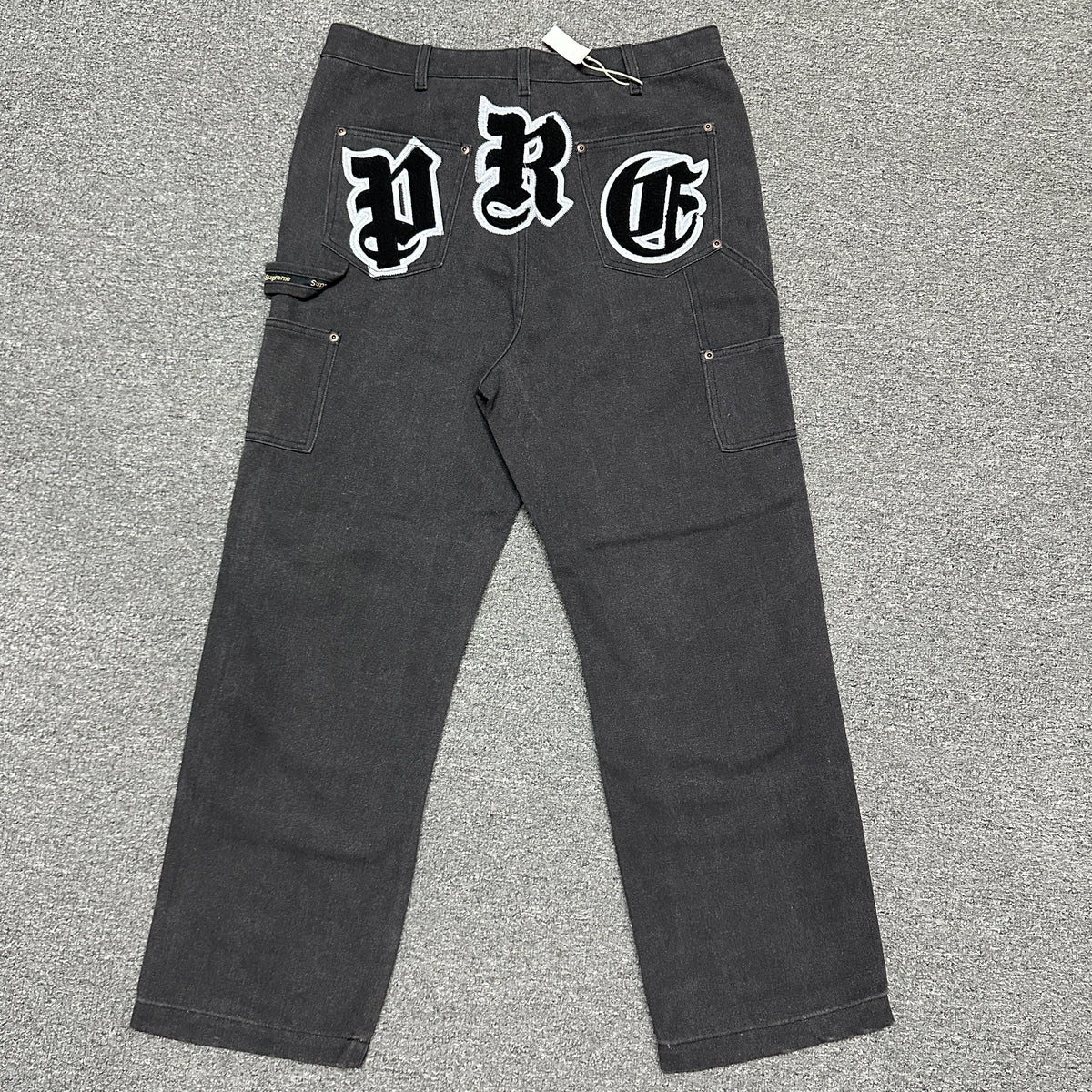 Supreme Old English Canvas Double Knee Painter Pant
