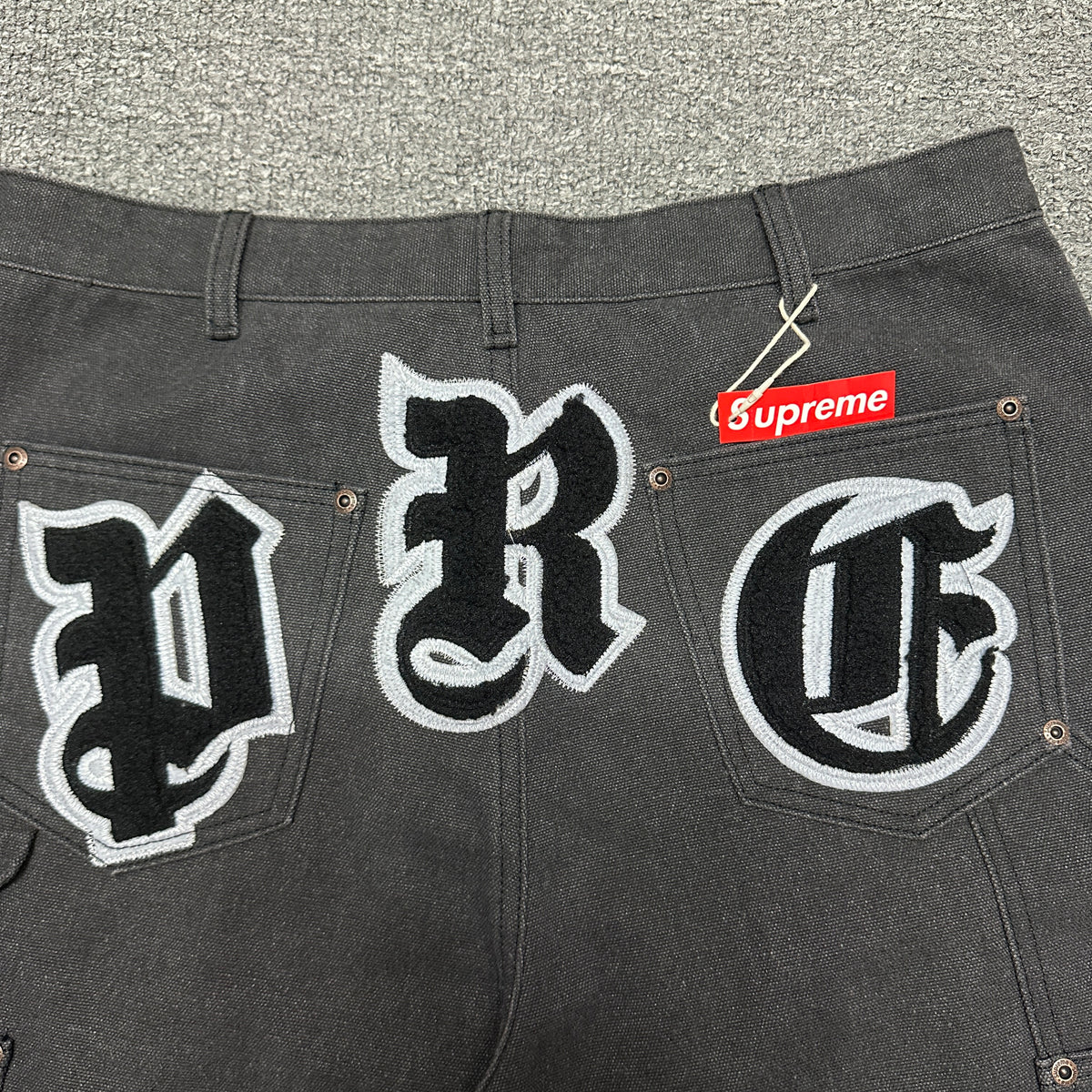 Supreme Old English Canvas Double Knee Painter Pant