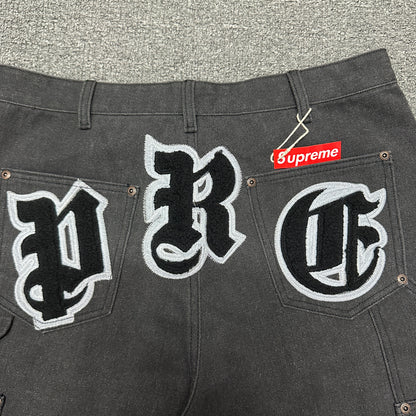 Supreme Old English Canvas Double Knee Painter Pant