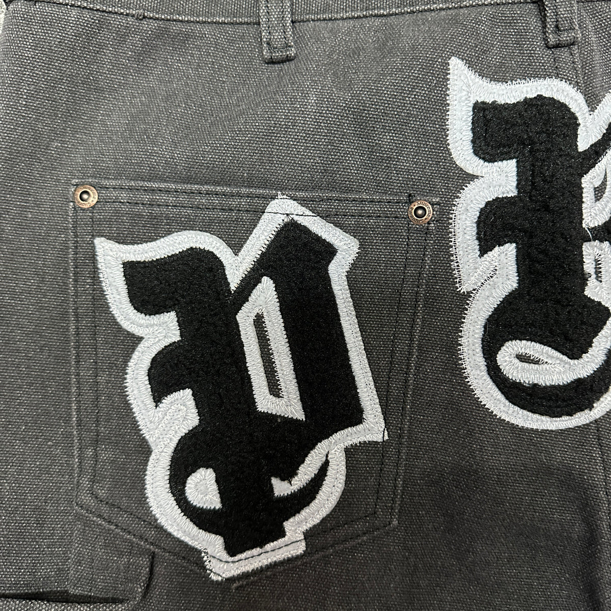 Supreme Old English Canvas Double Knee Painter Pant