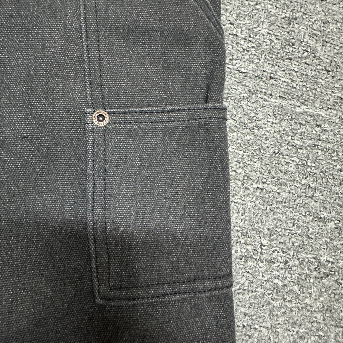 Supreme Old English Canvas Double Knee Painter Pant