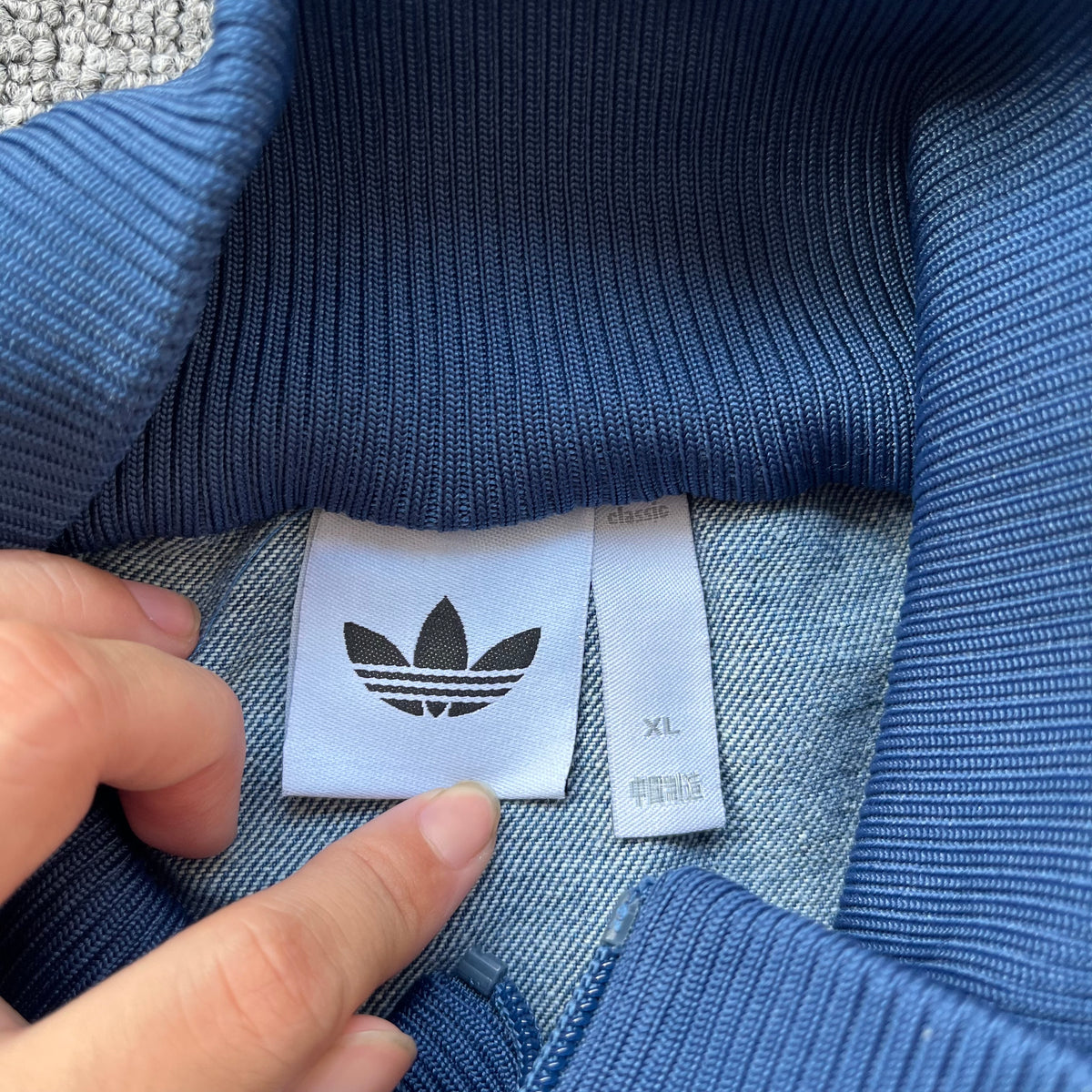 Adidas Adicolor Denim Firebird Track Top