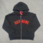 Supreme Arc Logo Thermal Zip Up Hooded Sweatshirt