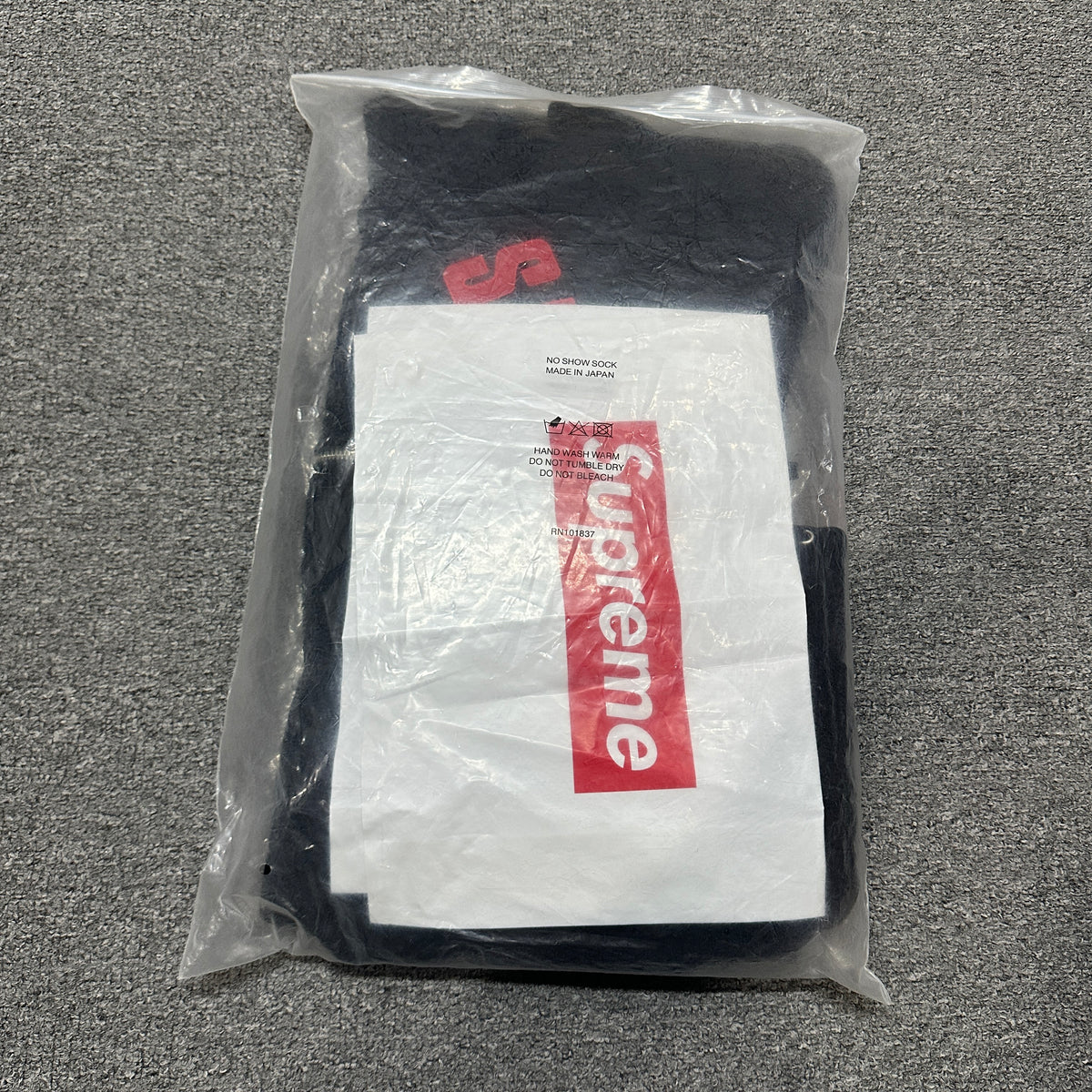 Supreme Arc Logo Thermal Zip Up Hooded Sweatshirt