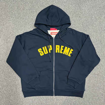 Supreme Arc Thermal Lined Zip Up Hooded Sweatshirt