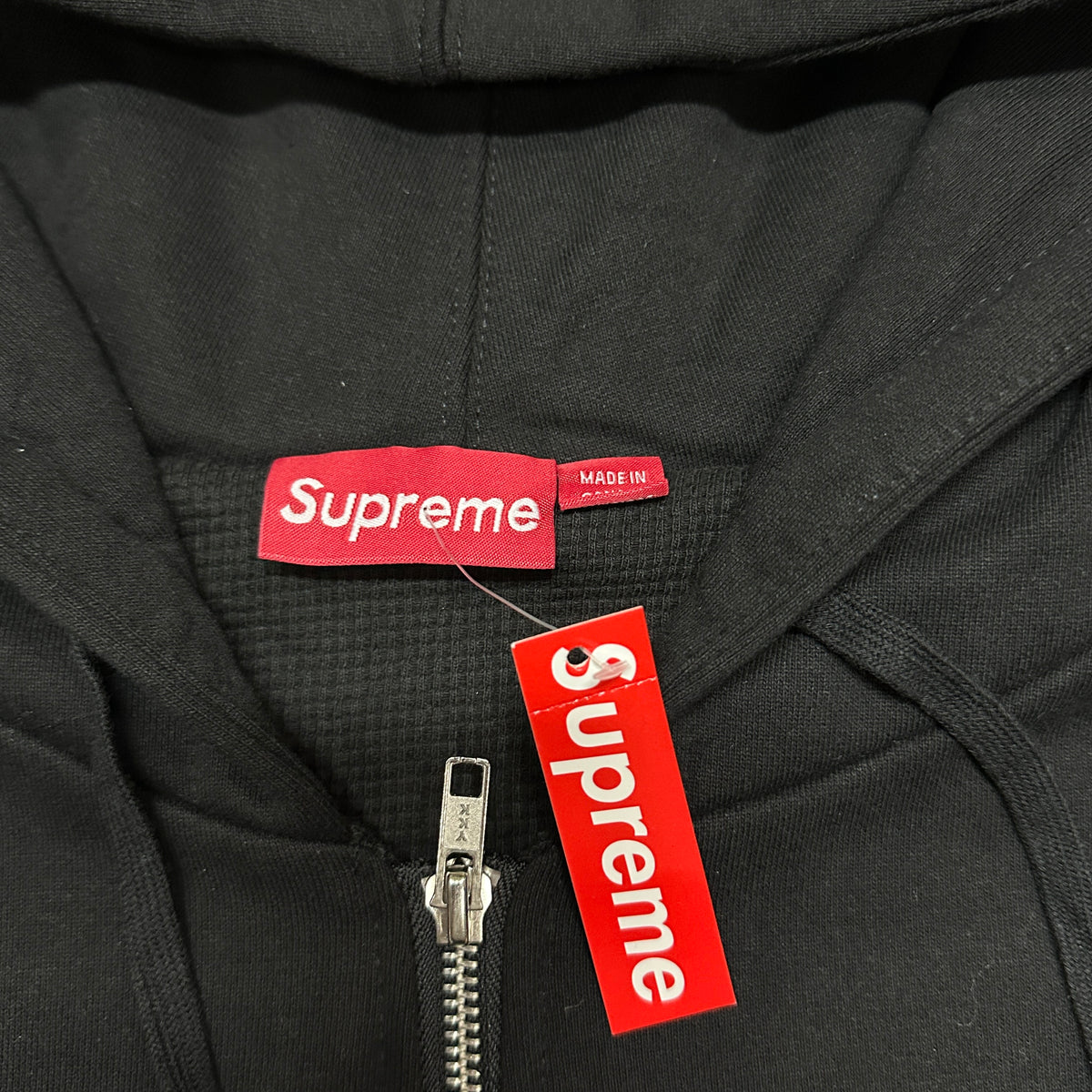 Supreme Arc Thermal Lined Zip Up Hooded Sweatshirt