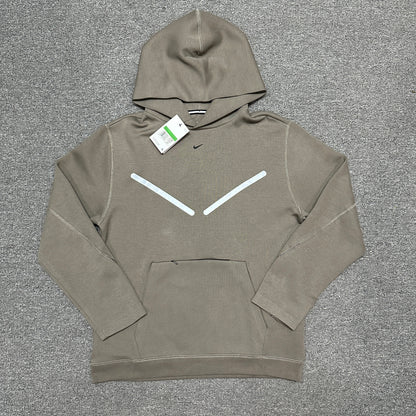 Nike Tech Men's Fleece Pullover Hoodie with Reflective Accents