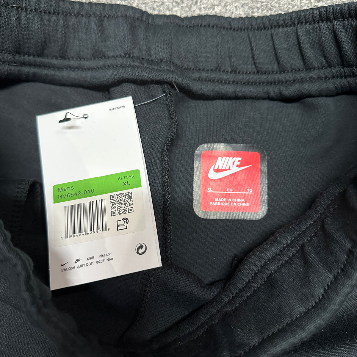 Nike Tech Men's Heavyweight Fleece Loose-Fit Open-Hem Pants