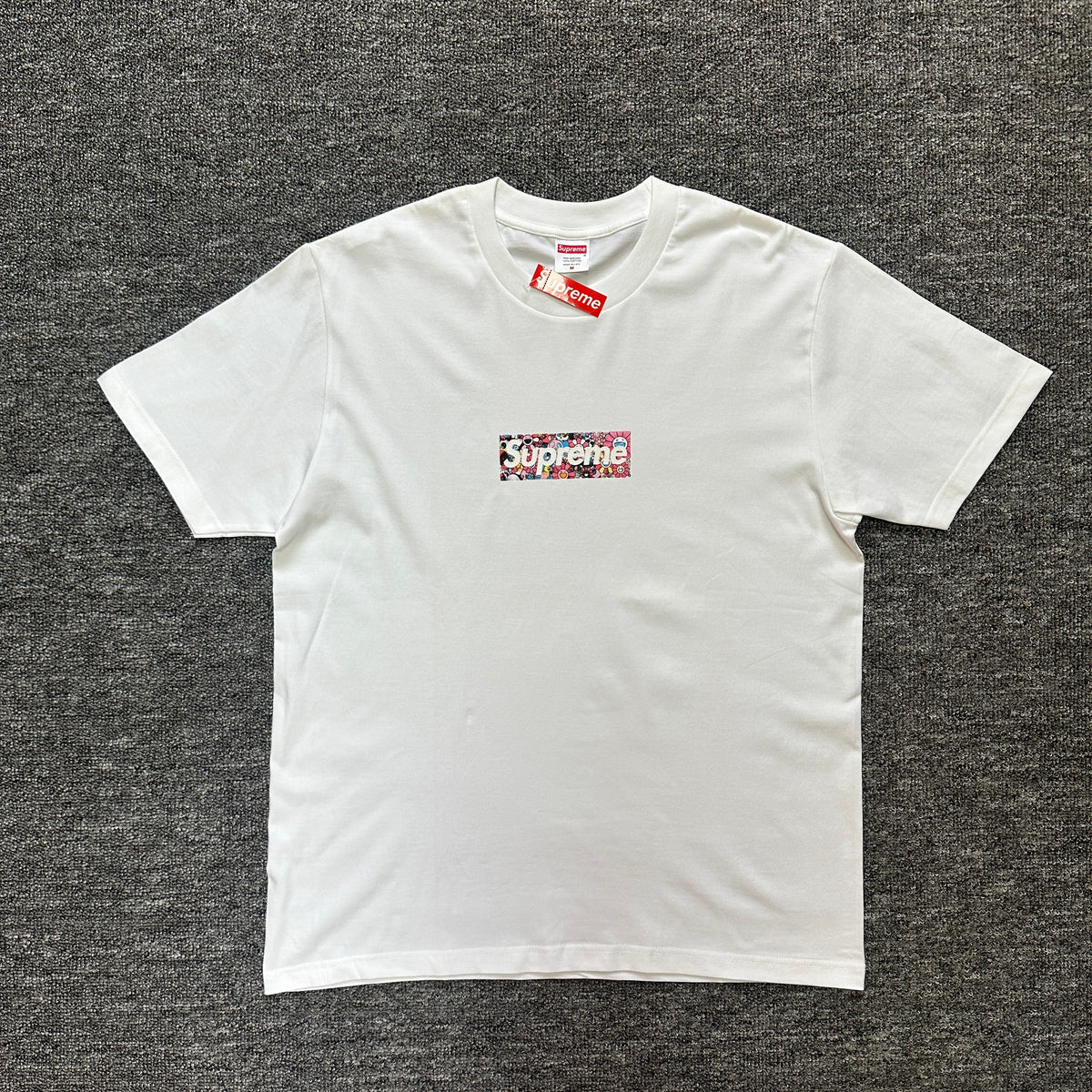 Supreme Takashi Murakami COVID-19 Relief Box Logo Tee
