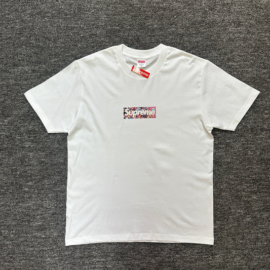 Supreme Takashi Murakami COVID-19 Relief Box Logo Tee