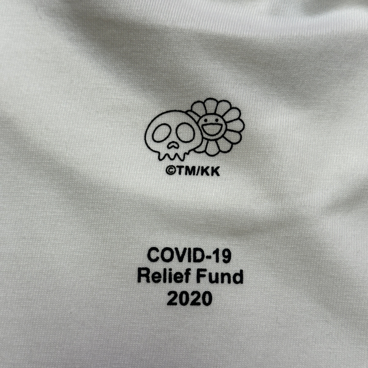 Supreme Takashi Murakami COVID-19 Relief Box Logo Tee