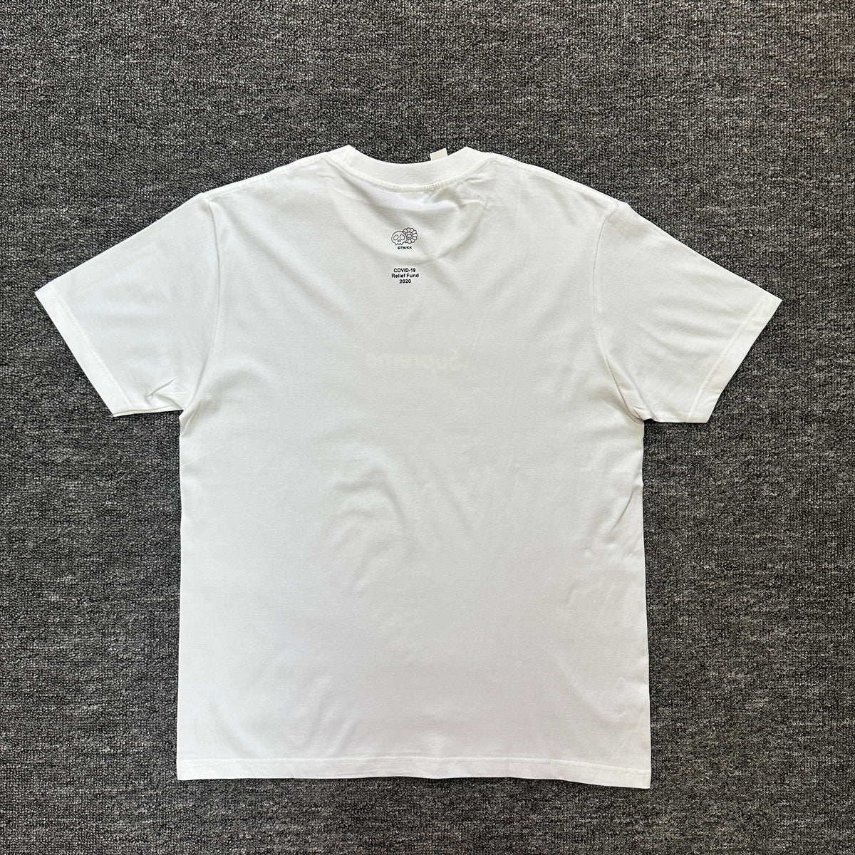 Supreme Takashi Murakami COVID-19 Relief Box Logo Tee