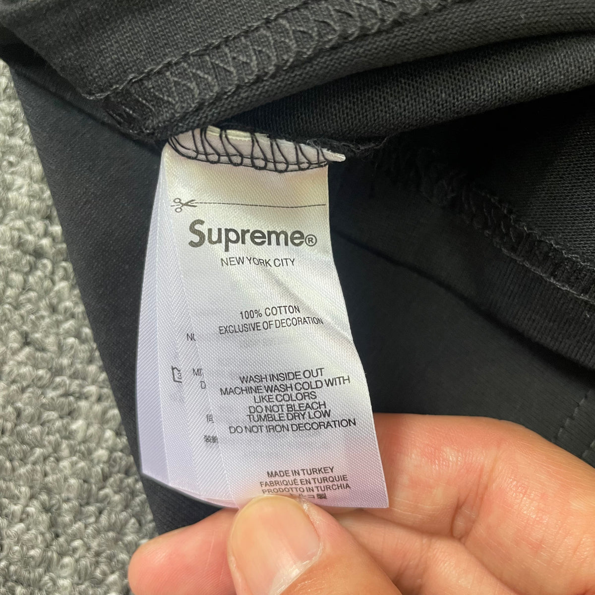 Supreme Split S/S Football Top