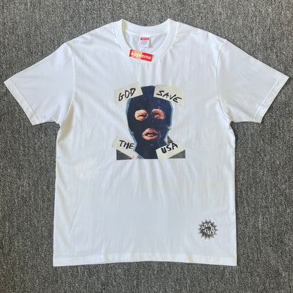 Supreme God Save Us Tee