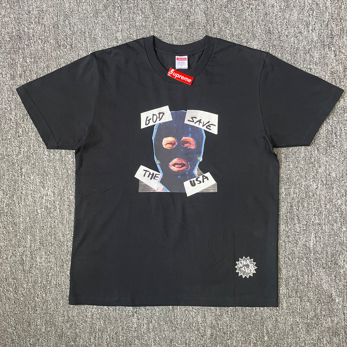 Supreme God Save Us Tee