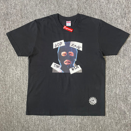 Supreme God Save Us Tee