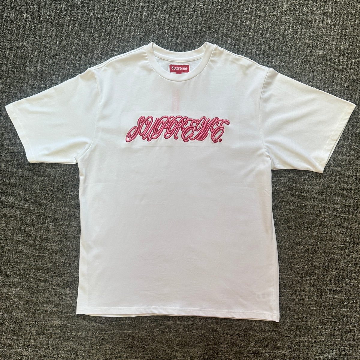 Supreme Raised Script S/S Top