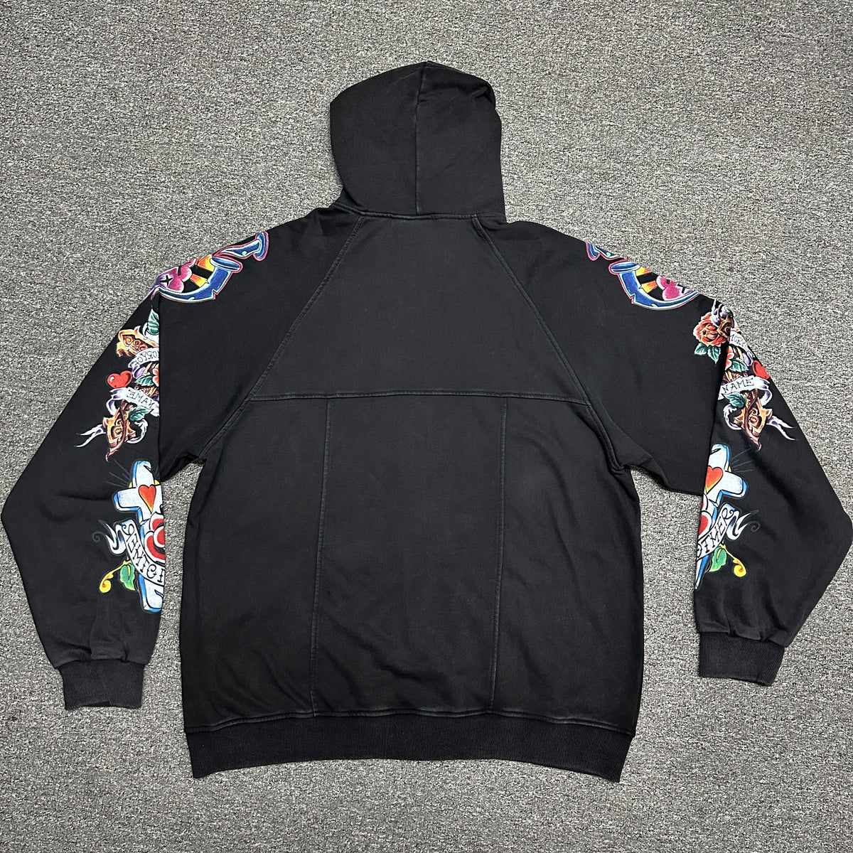 We Are Righteous "Risen King" Cropped Zip-Up Hoodie