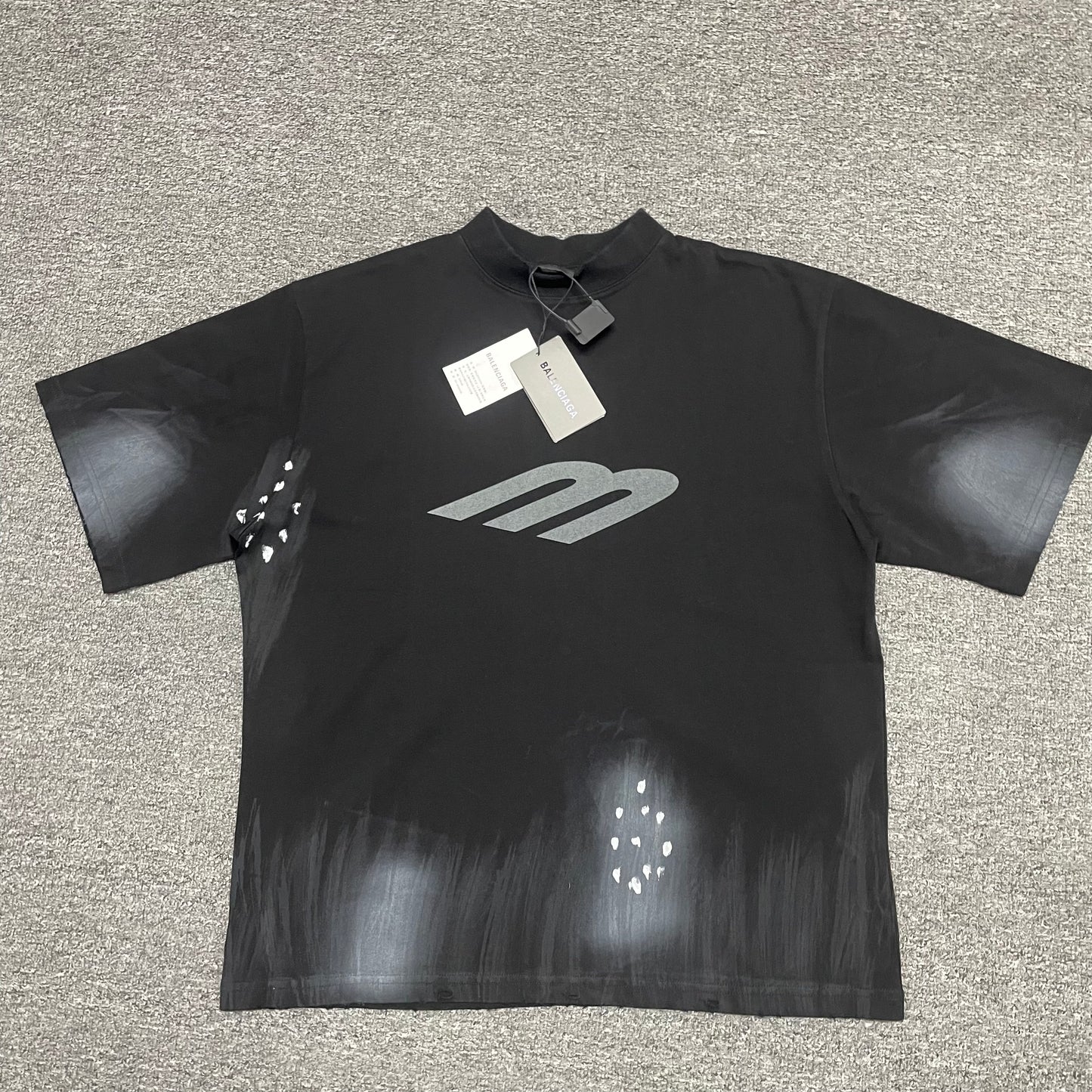 Balenciaga BB Pixel Medium Fit T-Shirt