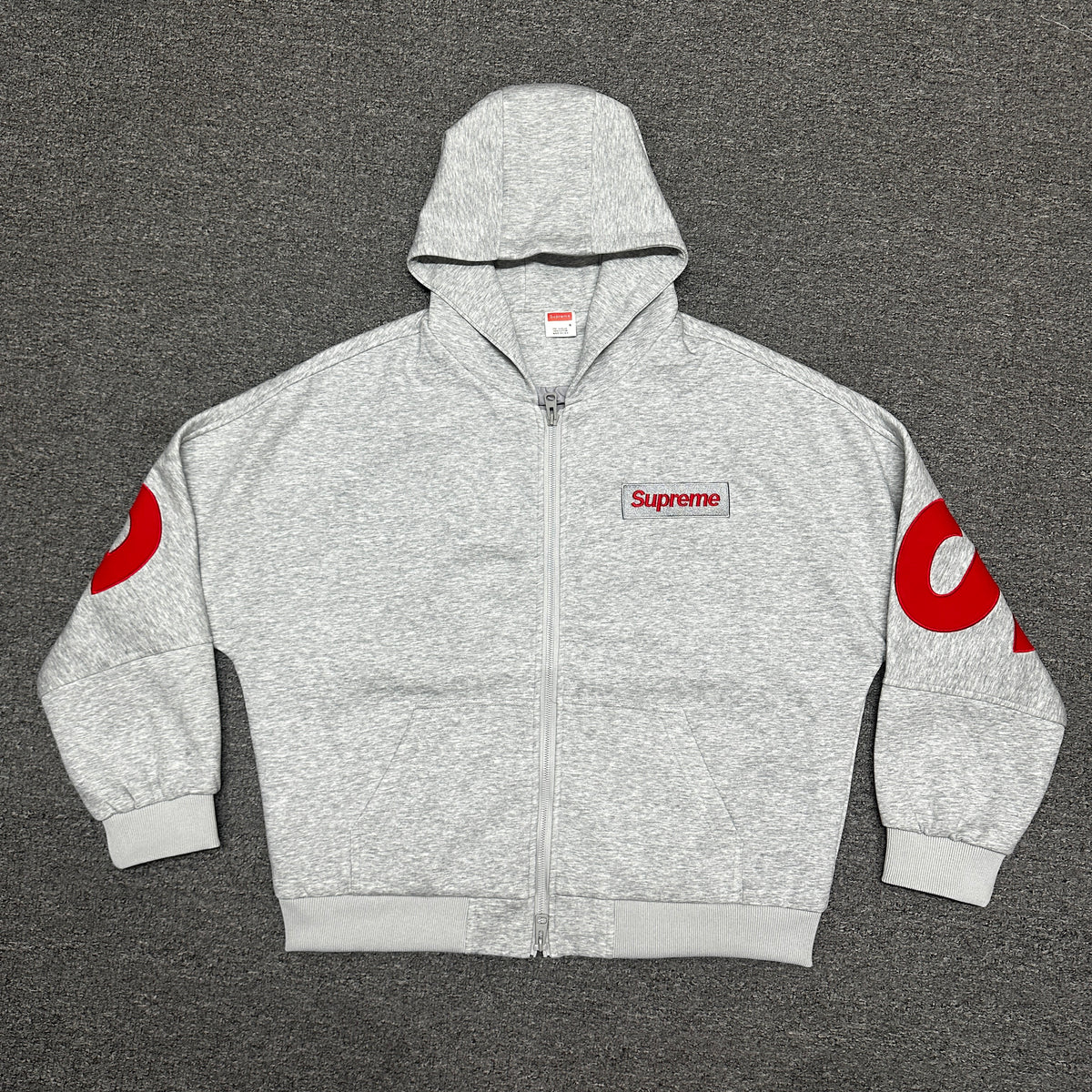 Supreme Double Hood Facemask Zip Up Hooded Sweatshirt