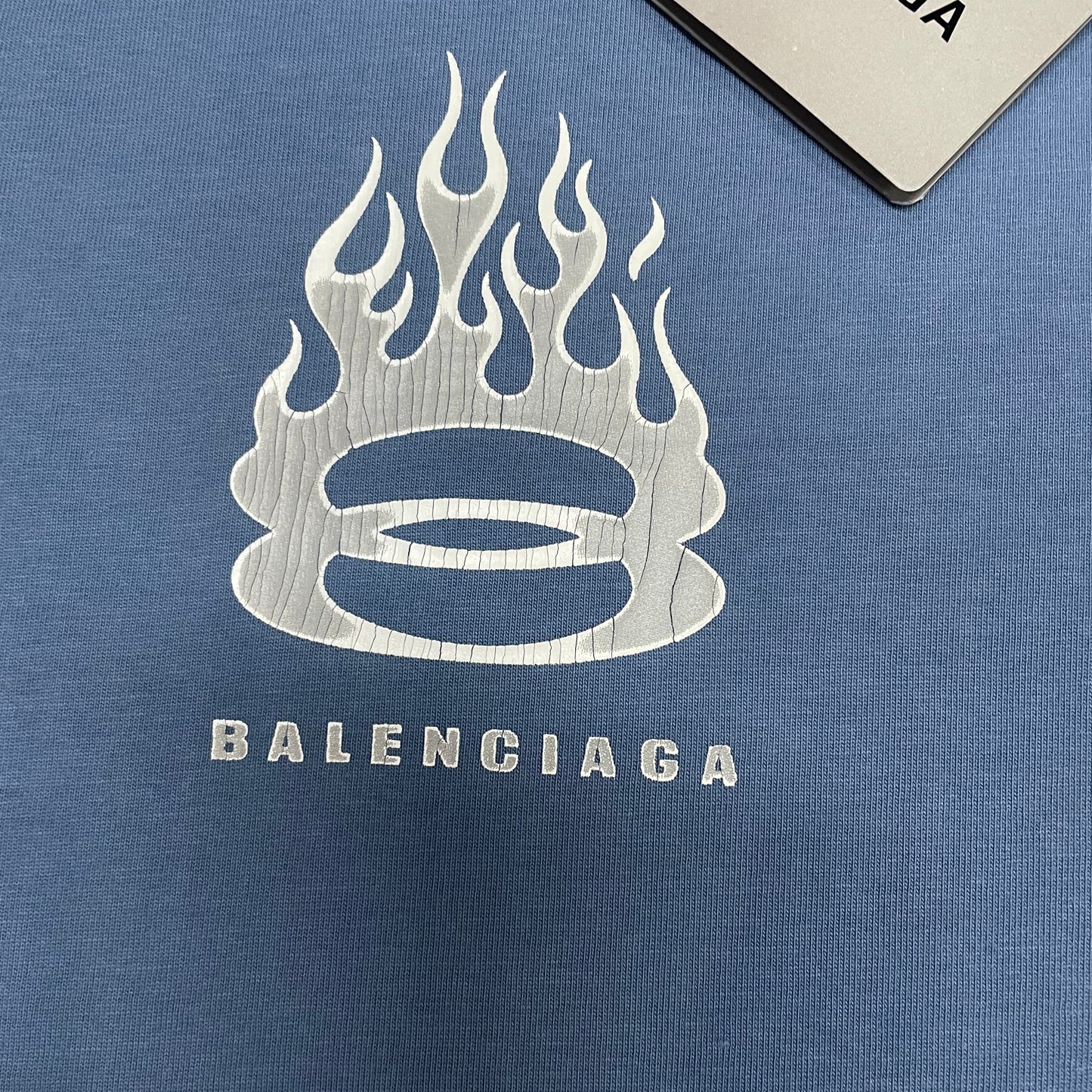 Balenciaga Flame Logo T-Shirt