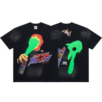 Hellstar Anti-Spray T-Shirt in Black