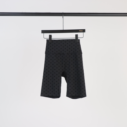 Lululemon Align™ High-Rise Short 6（Polka Dot Flocked Black）