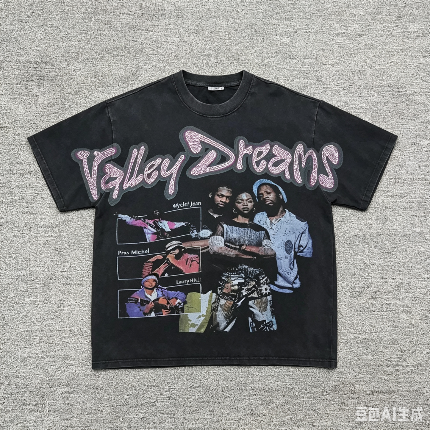 Vale Valley Dreams Artist Collage T-Shirt